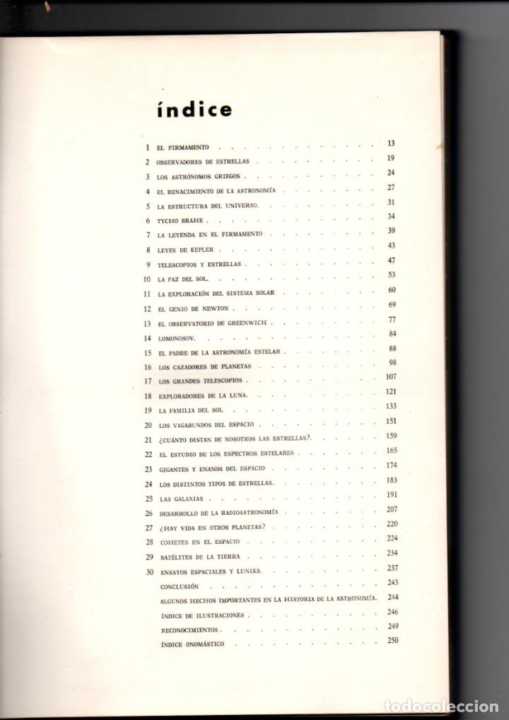 Libros de segunda mano: ASTRONOMIA. PATRICK MOORE. EDITORIAL VERGARA 1963. - Foto 4