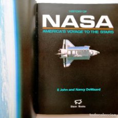 Libros de segunda mano: HISTORY OF NASA (HISTORIA DE LA NASA) • DEWAARD, BISON BOOKS 1987 (TELA, 192PP, 32X23 CM, EXC)