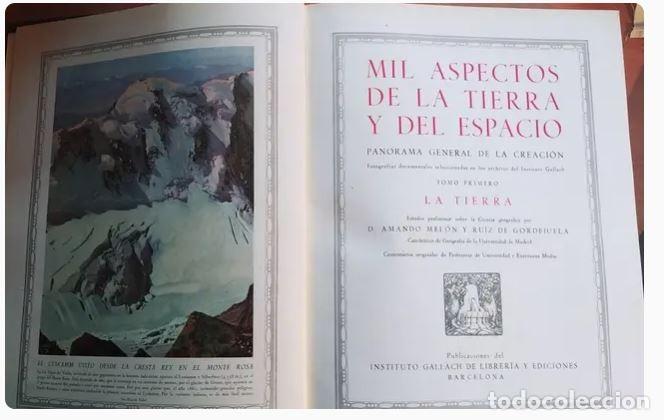 Libros de segunda mano: MIL ASPECTOS DE LA TIERRA Y DEL ESPACIO- 2 VOL. - Foto 3