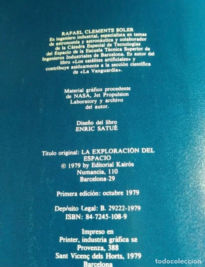 Libros de segunda mano: LA EXPLORACI&Oacute;N DEL ESPACIO (LIBRO) - Foto 2