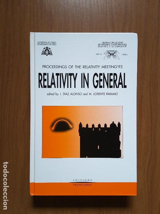 Libros de segunda mano: Relativity in General. VV.AA. En ingl&eacute;s. ASTRONOMIA. - Foto 1