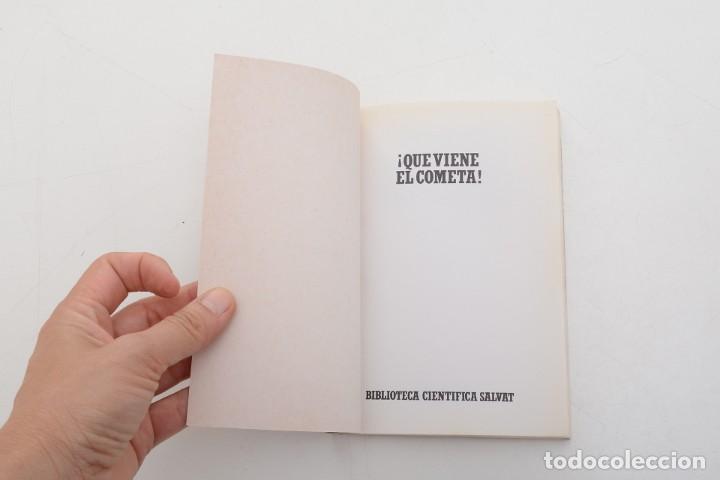 Libros de segunda mano: Nigel Calder, Qu&eacute; viene el cometa. Biblioteca cient&iacute;fica Salvat - Foto 3