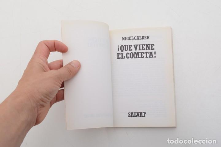 Libros de segunda mano: Nigel Calder, Qu&eacute; viene el cometa. Biblioteca cient&iacute;fica Salvat - Foto 4