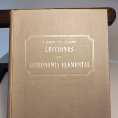 Libros de segunda mano: LECCIONES DE ASTRONOMÍA ELEMENTAL/ FEBRER & CABAL/ FIRMADO POR EL AUTOR/ REVERTÈ, 1948. Lote 353135129