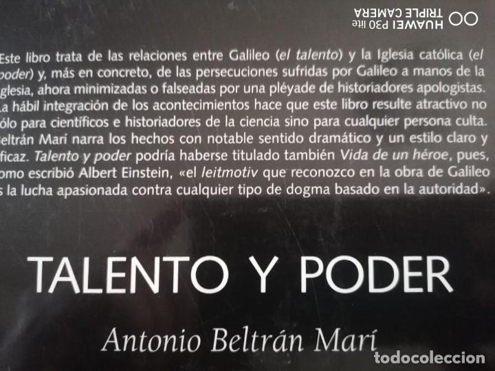 Libros de segunda mano: TALENTO Y PODER GALILEO - Foto 2