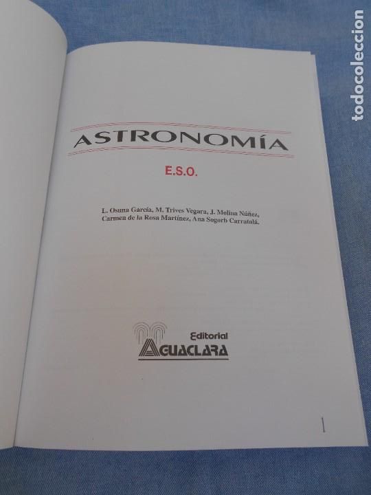 Libros de segunda mano: ASTRONOMIA. E.S.O - Foto 3