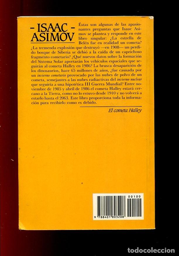 Libros de segunda mano: Isaac Asimov. el cometa Halley. 1985 - Foto 2
