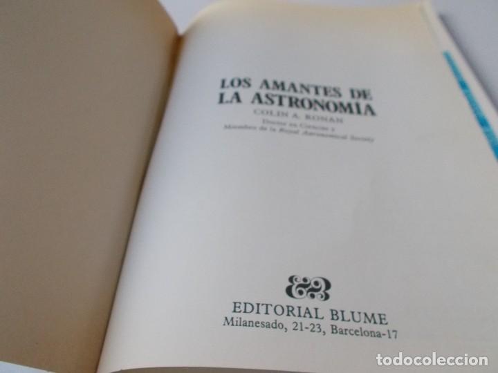 Libros de segunda mano: LOS AMANTES DE LA ASTRONOM&Iacute;A - Foto 5