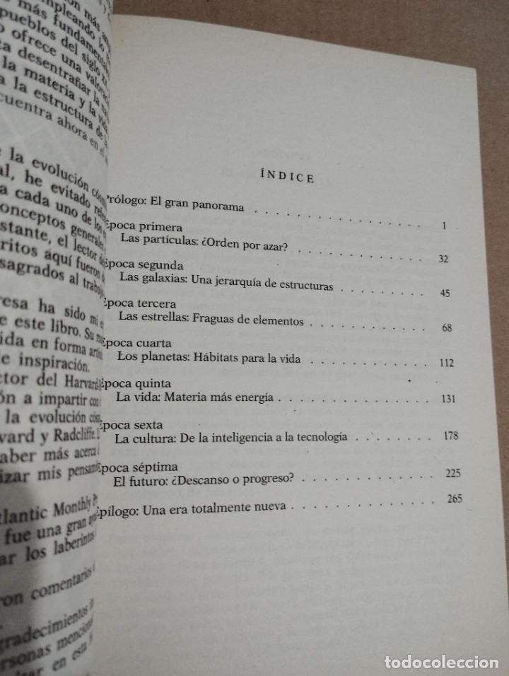 Libros de segunda mano: EL AMANECER C&Oacute;SMICO (ERIC CHAISSON) - Foto 3