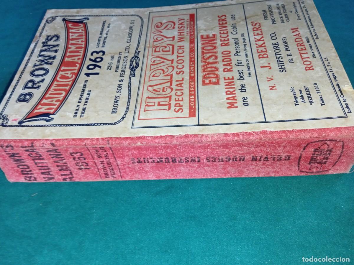 Libros de segunda mano: Almanaque N&aacute;utico: BROWNS - Foto 13