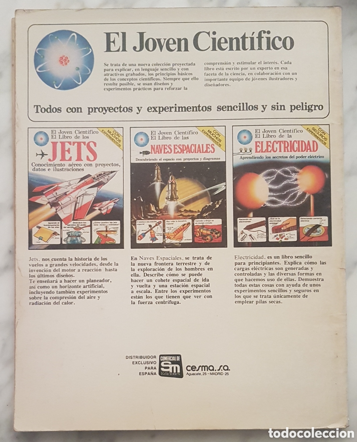 Libros de segunda mano: Joven cientifico naves espaciales . Ediciones Plesa - Foto 2