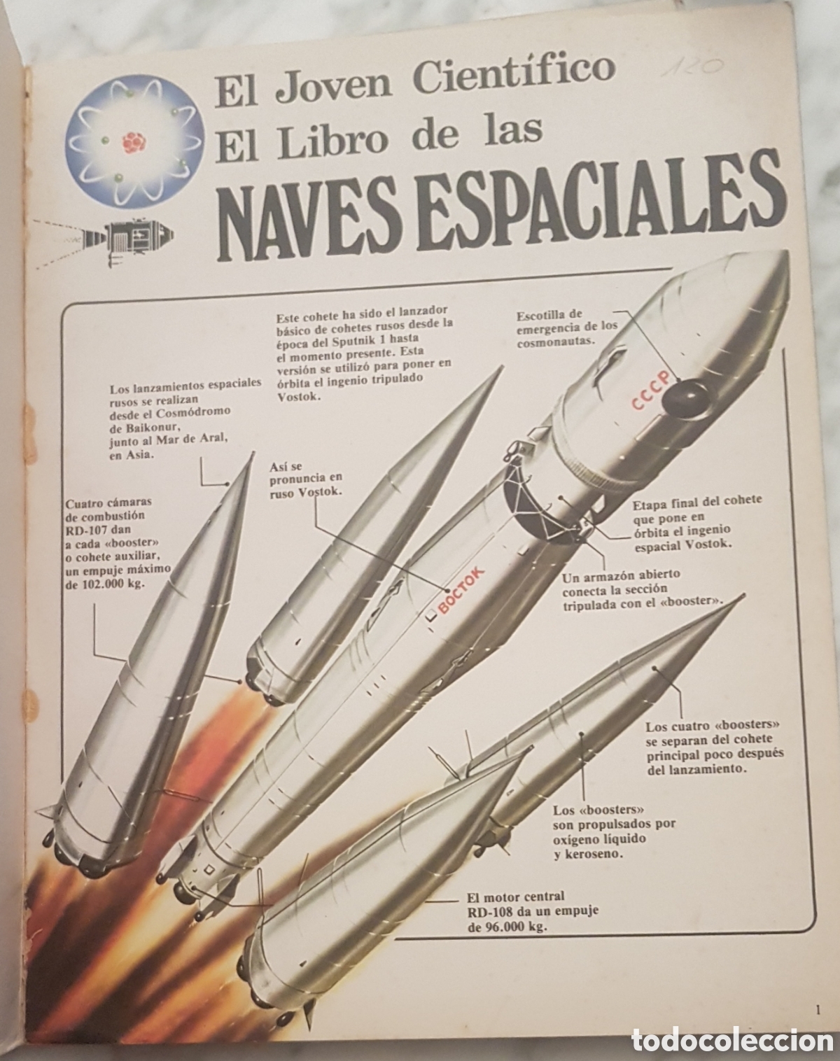 Libros de segunda mano: Joven cientifico naves espaciales . Ediciones Plesa - Foto 3