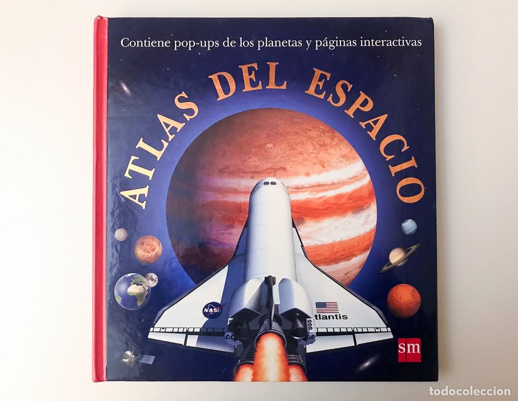 Libros de segunda mano: ATLAS DEL ESPACIO - LIBRO POP-UP INTERACTIVO - SM - Foto 1