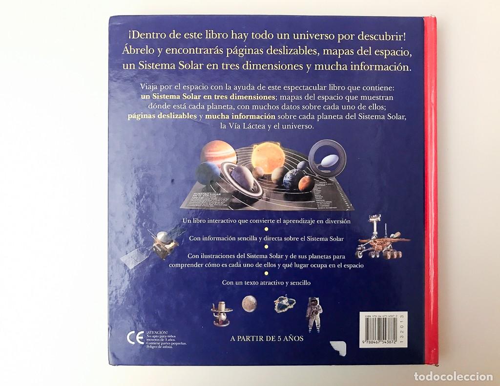 Libros de segunda mano: ATLAS DEL ESPACIO - LIBRO POP-UP INTERACTIVO - SM - Foto 3