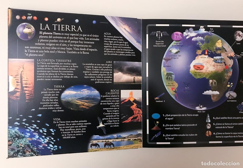 Libros de segunda mano: ATLAS DEL ESPACIO - LIBRO POP-UP INTERACTIVO - SM - Foto 7