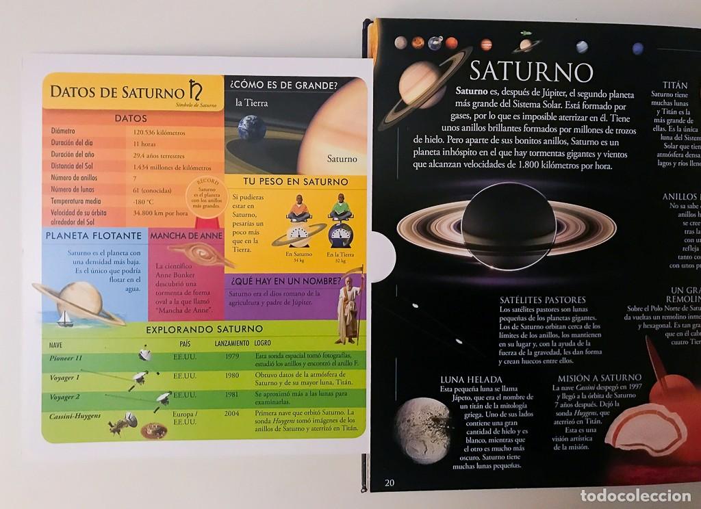 Libros de segunda mano: ATLAS DEL ESPACIO - LIBRO POP-UP INTERACTIVO - SM - Foto 8