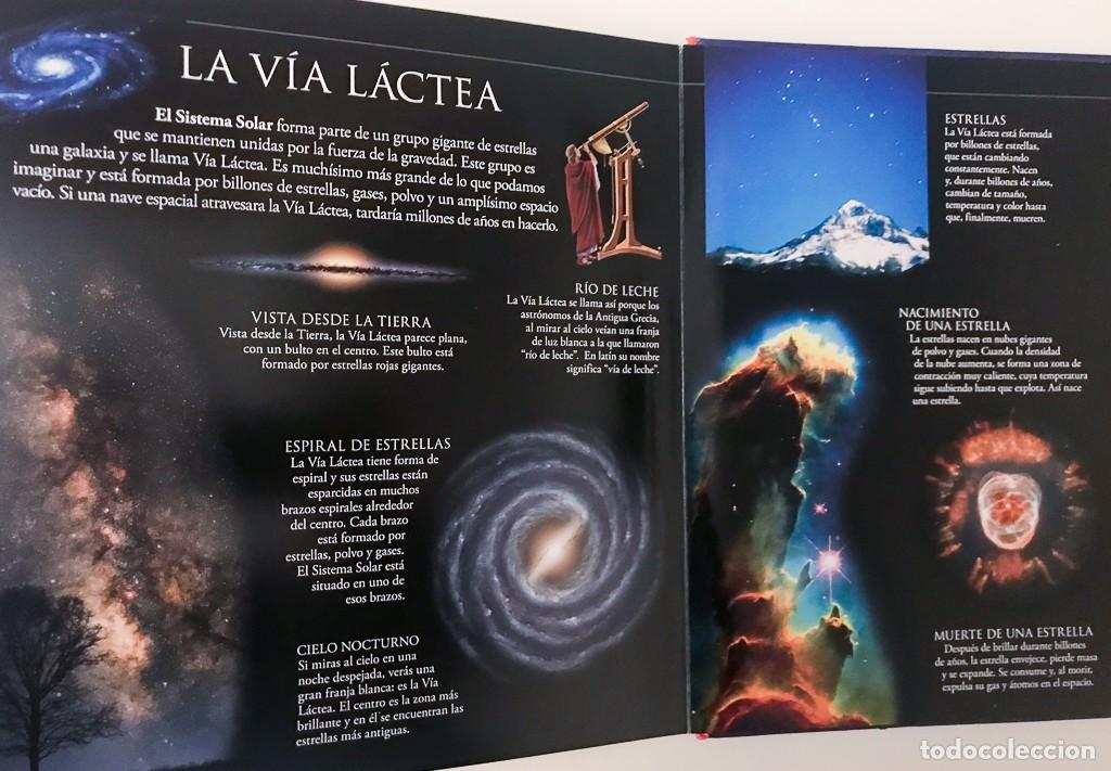 Libros de segunda mano: ATLAS DEL ESPACIO - LIBRO POP-UP INTERACTIVO - SM - Foto 9
