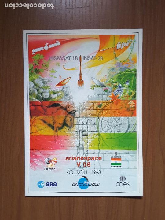 Libros de segunda mano: Kit de Prensa Arianespace Misi&oacute;n V58 - Foto 1