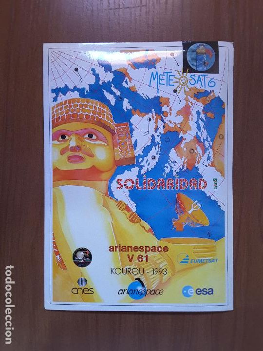 Libros de segunda mano: Kit de Prensa Arianespace Misi&oacute;n Ariane V61 - Foto 1