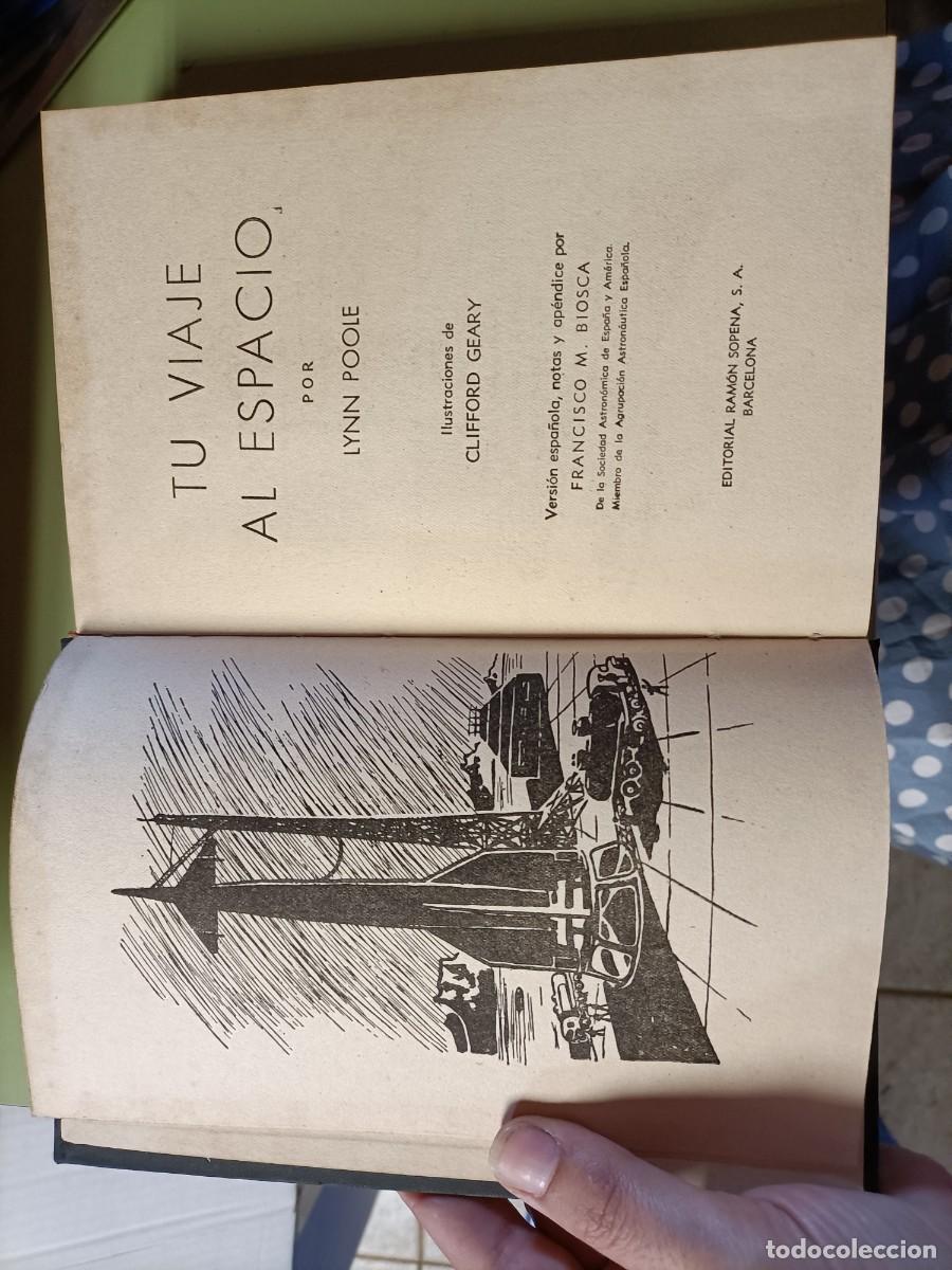Libros de segunda mano: Tu viaje al espacio. Poodle, Lynn. 1958 - Foto 4