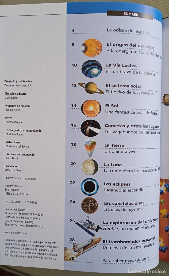 Libros de segunda mano: En el Espacio. PARRAMON - Foto 2