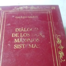 Libros de segunda mano: DIÁLOGO DE LOS DOS MÁXIMOS SISTEMAS ( GALILEO);A63