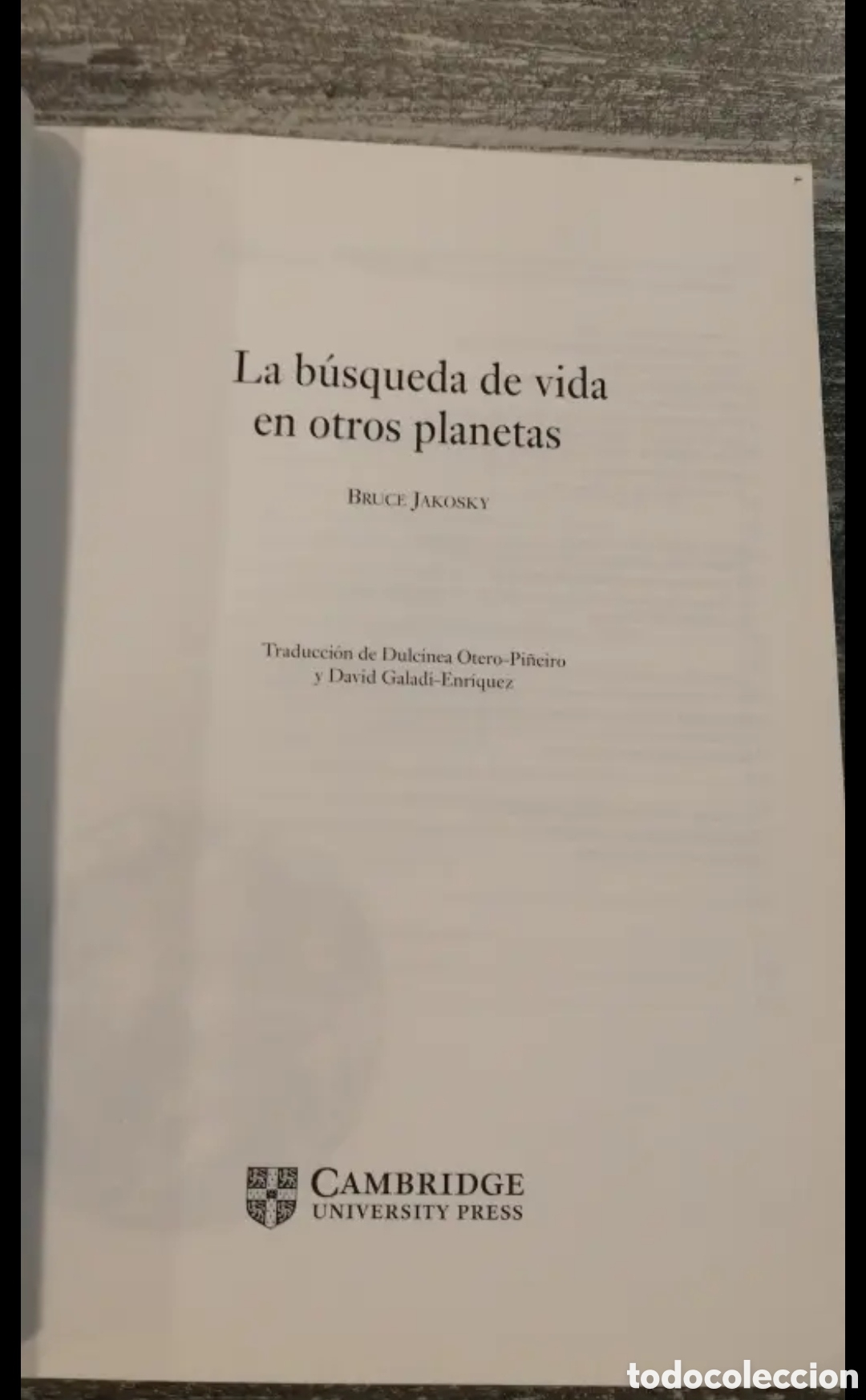 Libros de segunda mano: La b&uacute;squeda de vida en otros planetas - Foto 3