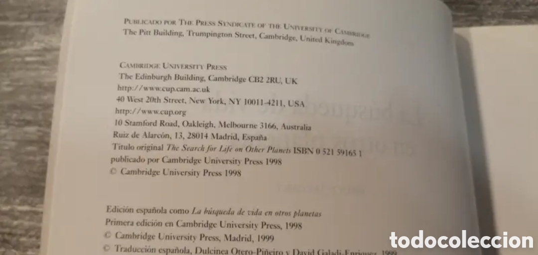 Libros de segunda mano: La b&uacute;squeda de vida en otros planetas - Foto 9