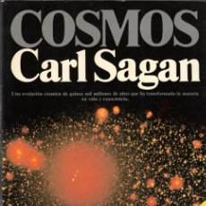 Libros de segunda mano: COSMOS - CARL SAGAN - COLECCIÓN DOCUMENTO - 12ª EDICIÓN - EDITORIAL PLANETA - 1992.