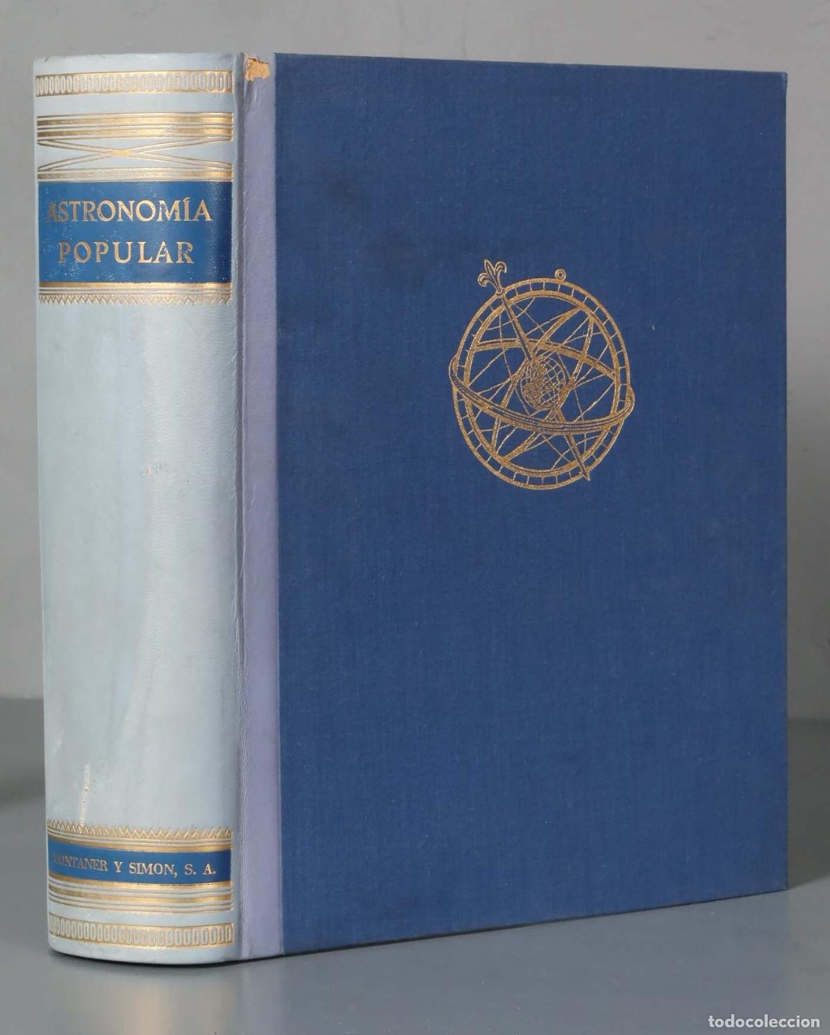 Libros de segunda mano: ASTRONOM&Iacute;A POPULAR. MONTANER Y SIM&Oacute;N - Foto 1