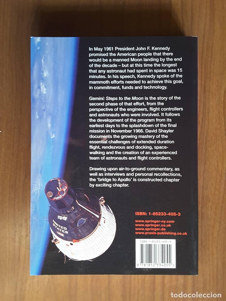 Libros de segunda mano: Gemini. Steps to the Moon. David J. Shayler - Foto 2