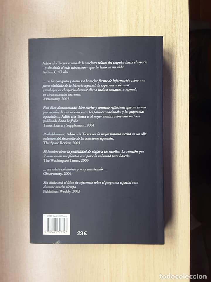 Libros de segunda mano: Adi&oacute;s a la Tierra. Robert Zimmerman - Foto 2