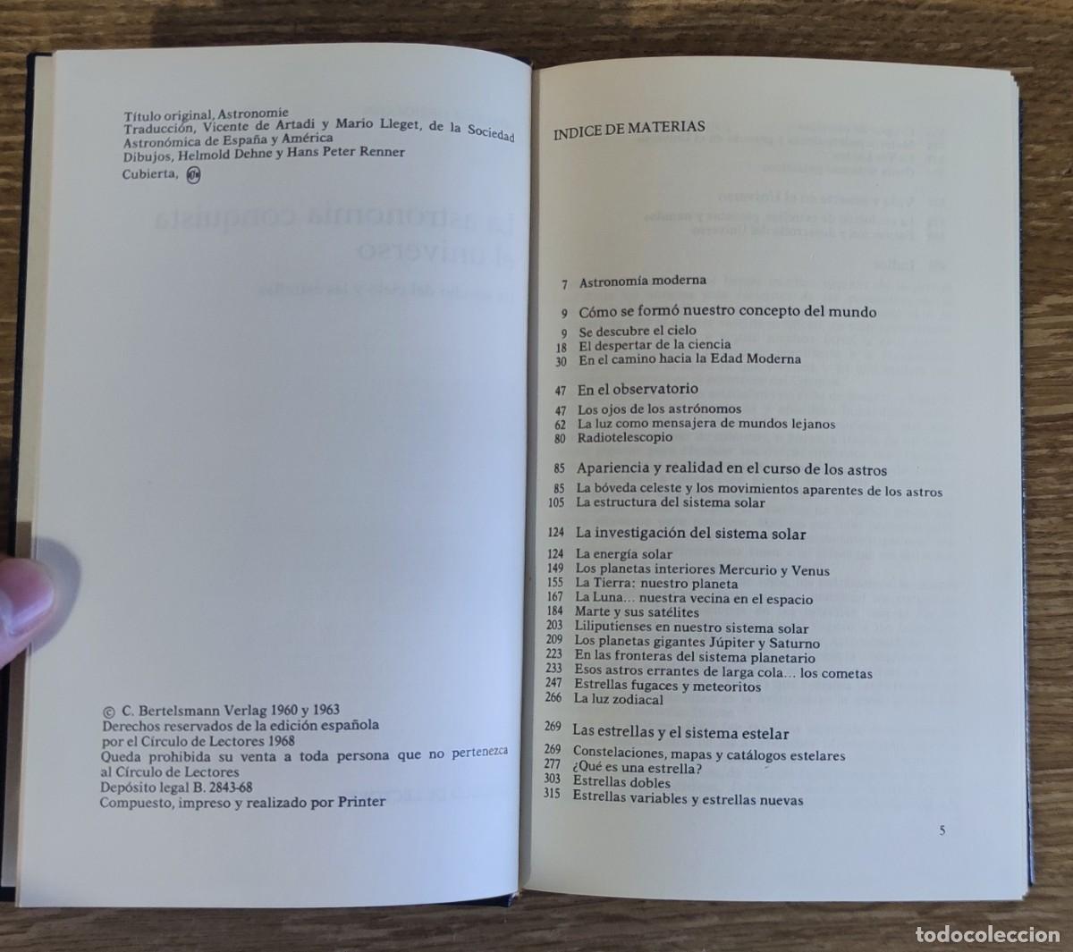 Libros de segunda mano: Libro - La Astronom&iacute;a (1968) Joachim Herrmann - Foto 3