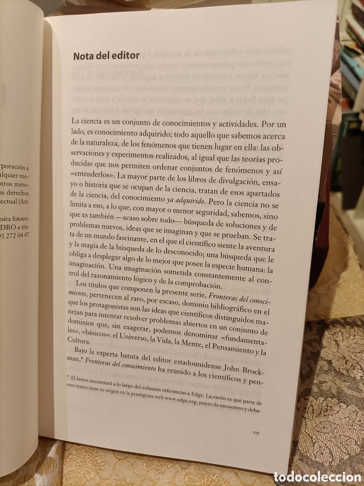 Libros de segunda mano: 1 ED 2012,Universo,John Brockman - Foto 7