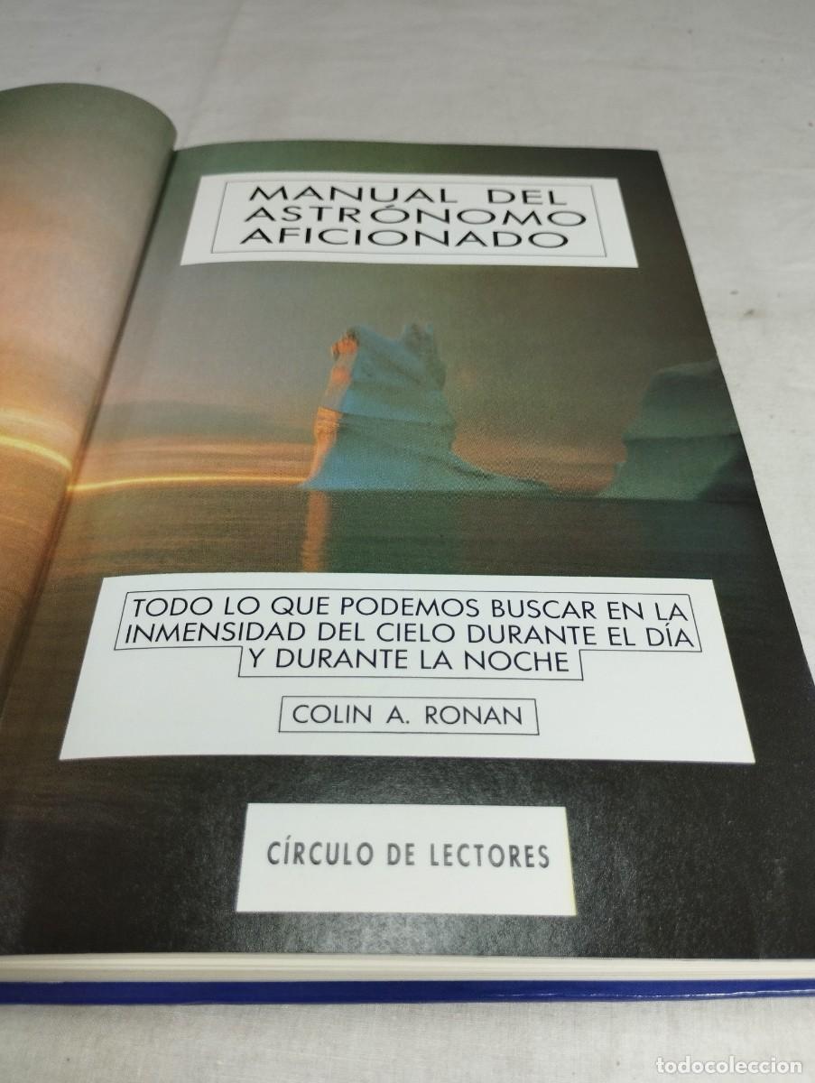 Libros de segunda mano: Manual del astr&oacute;nomo aficionado. Col&iacute;n A. Ronan - Foto 2