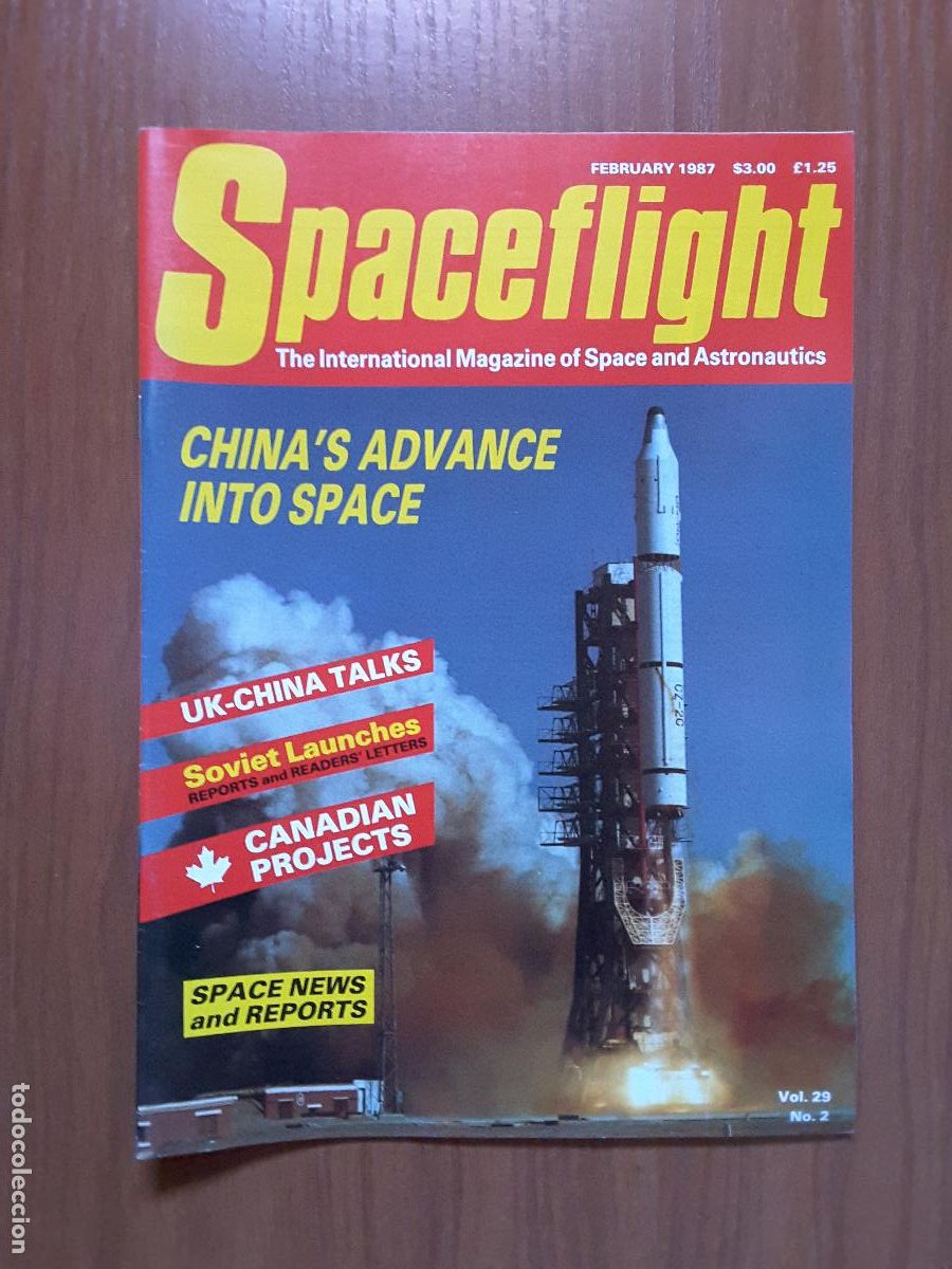 Libros de segunda mano: Spaceflight Vol. 29 No 2 - Revista exploraci&oacute;n del espacio en ingl&eacute;s. - Foto 1