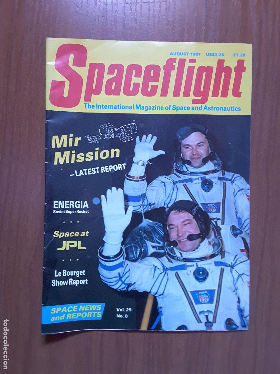 Libros de segunda mano: Spaceflight Vol. 29 No 8 - Revista exploraci&oacute;n del espacio en ingl&eacute;s. - Foto 1