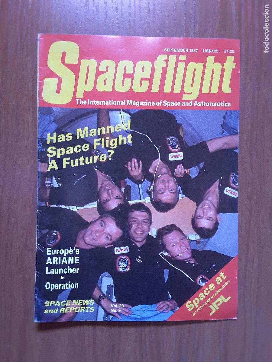 Libros de segunda mano: Spaceflight Vol. 29 No 9 - Revista exploraci&oacute;n del espacio en ingl&eacute;s. - Foto 1