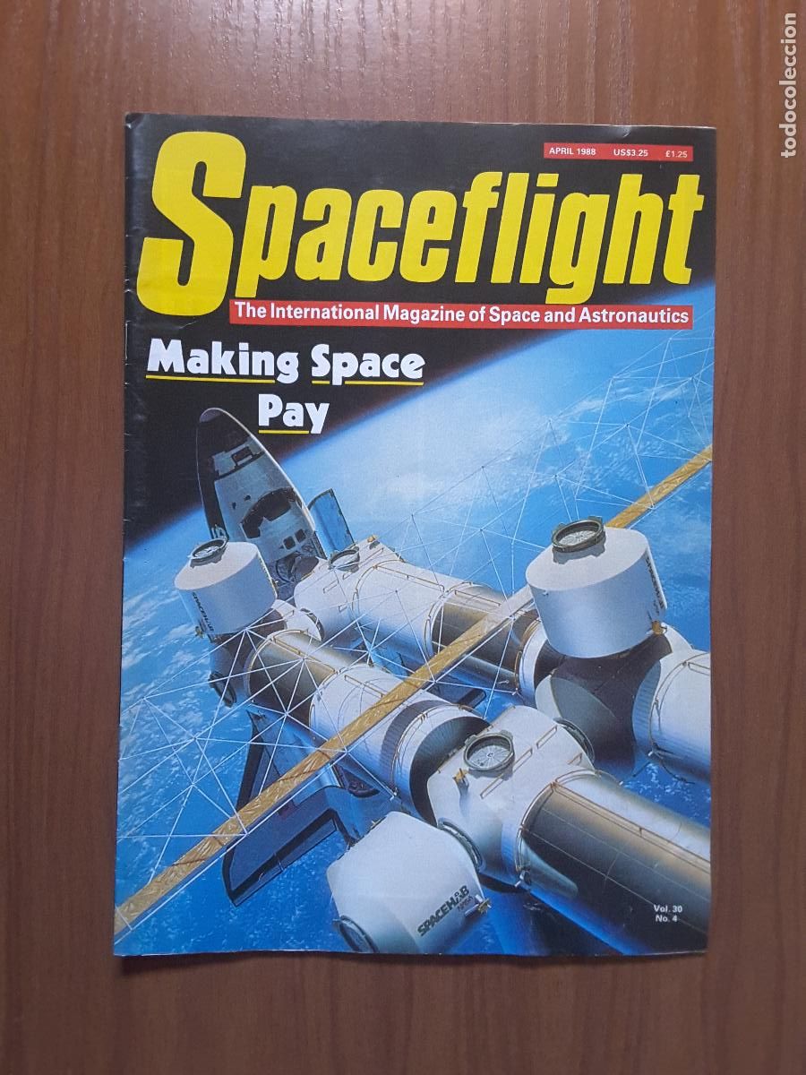 Libros de segunda mano: Spaceflight Vol. 30 No 4 - Revista exploraci&oacute;n del espacio en ingl&eacute;s. - Foto 1