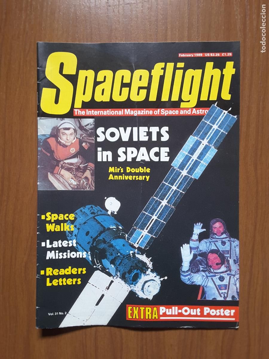Libros de segunda mano: Spaceflight Vol. 31 No 2 - Revista exploraci&oacute;n del espacio en ingl&eacute;s. - Foto 1