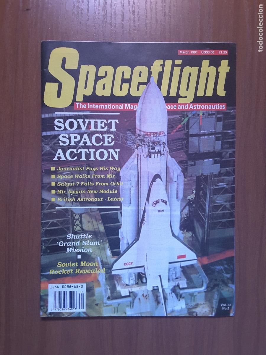 Libros de segunda mano: Spaceflight Vol. 33 No 3 - Revista exploraci&oacute;n del espacio en ingl&eacute;s. - Foto 1