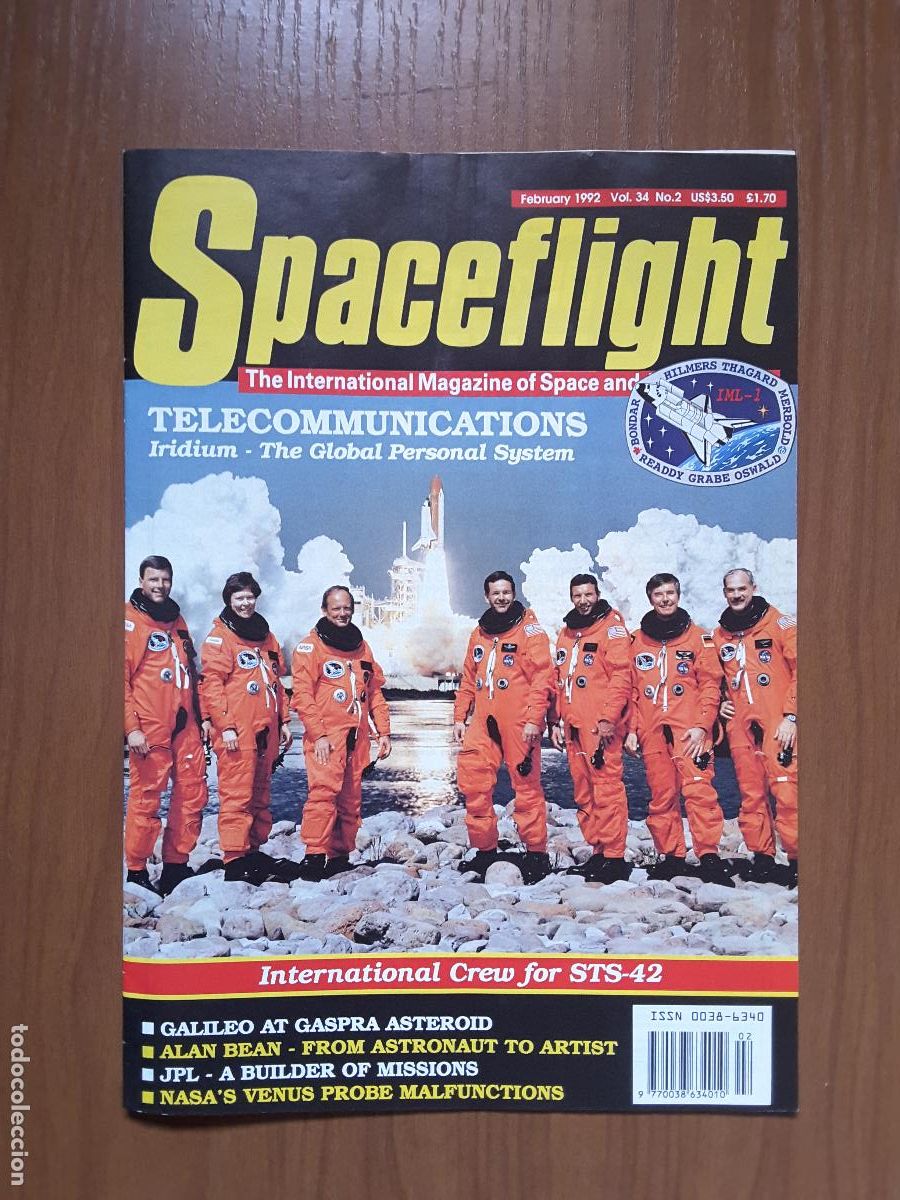 Libros de segunda mano: Spaceflight Vol. 34 No 2 - Revista exploraci&oacute;n del espacio en ingl&eacute;s. - Foto 1