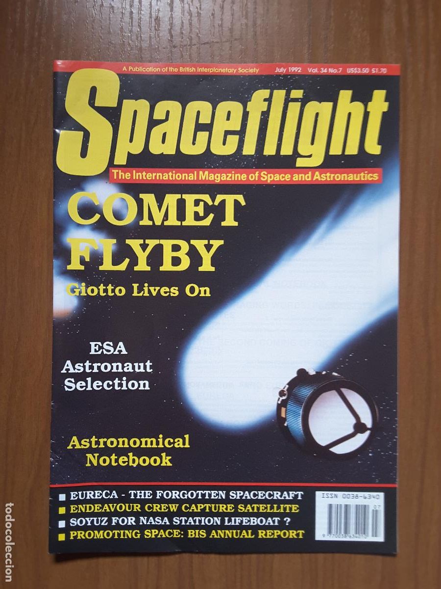 Libros de segunda mano: Spaceflight Vol. 34 No 7 - Revista exploraci&oacute;n del espacio en ingl&eacute;s. - Foto 1
