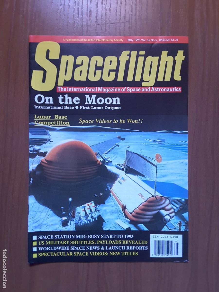 Libros de segunda mano: Spaceflight Vol. 35 No 5 - Revista exploraci&oacute;n del espacio en ingl&eacute;s. - Foto 1