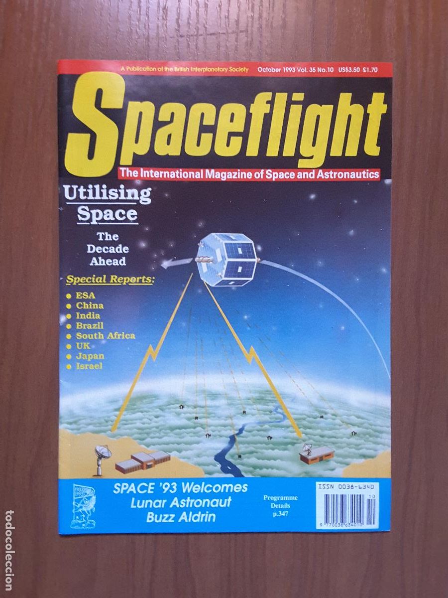 Libros de segunda mano: Spaceflight Vol. 35 No 10 - Revista exploraci&oacute;n del espacio en ingl&eacute;s. - Foto 1