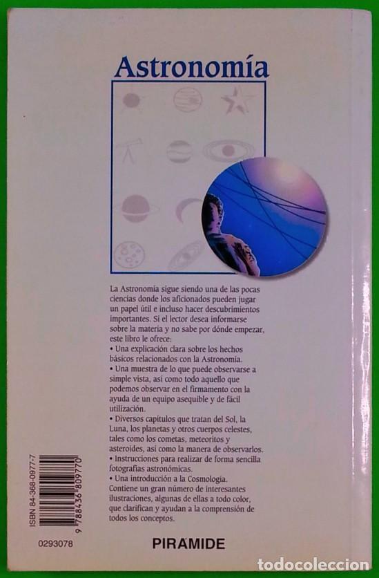 Libros de segunda mano: Aprende t&uacute; solo Astronom&iacute;a - Patrick Moore - Foto 2