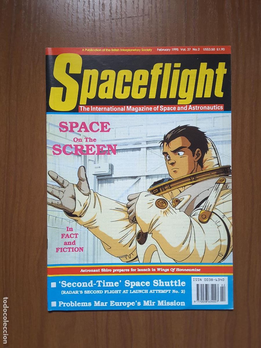 Libros de segunda mano: Spaceflight Vol. 37 No 2 - Revista exploraci&oacute;n del espacio en ingl&eacute;s. - Foto 1