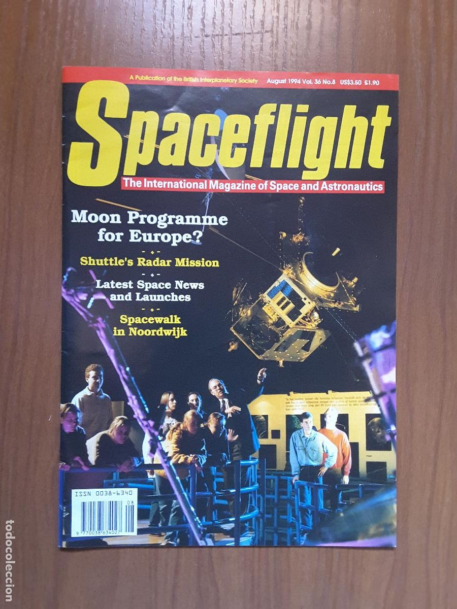 Libros de segunda mano: Spaceflight Vol. 36 No 8 - Revista exploraci&oacute;n del espacio en ingl&eacute;s. - Foto 1