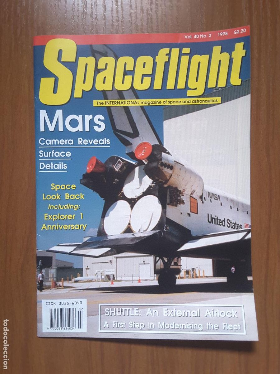 Libros de segunda mano: Spaceflight Vol. 40 No 2 - Revista exploraci&oacute;n del espacio en ingl&eacute;s. - Foto 1