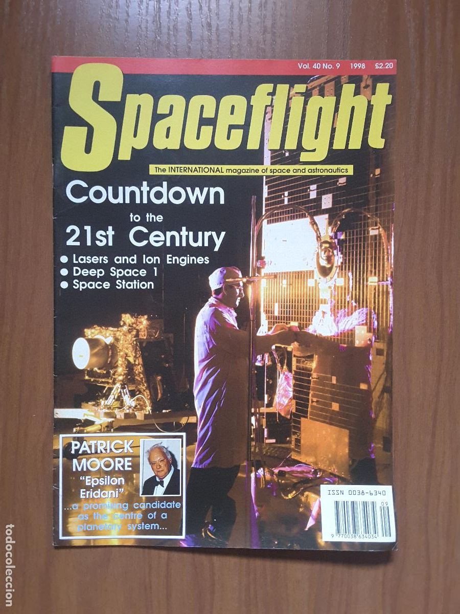 Libros de segunda mano: Spaceflight Vol. 40 No 9 - Revista exploraci&oacute;n del espacio en ingl&eacute;s. - Foto 1